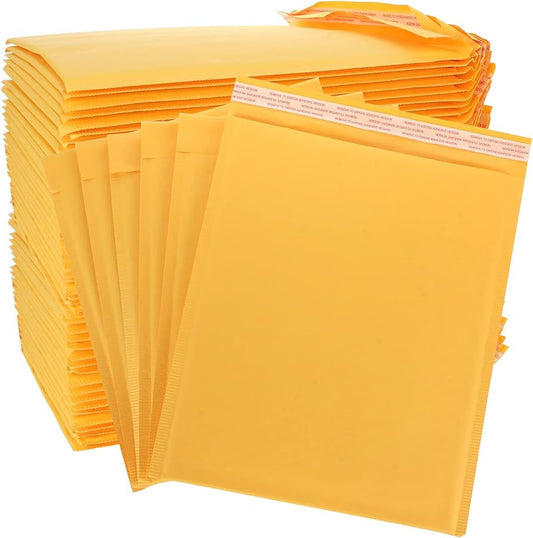 Kraft Bubble Mailer 6x9" - 25Pack