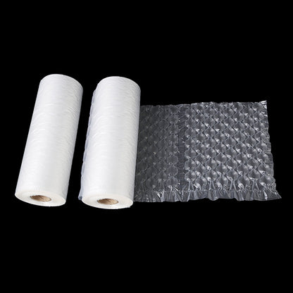 Cycence Air Packaging System Bundle- Automatic Air Bubble Wrap Inflator + 2 Rolls of Medium Bubble Air Cushioning Wrap Film Roll