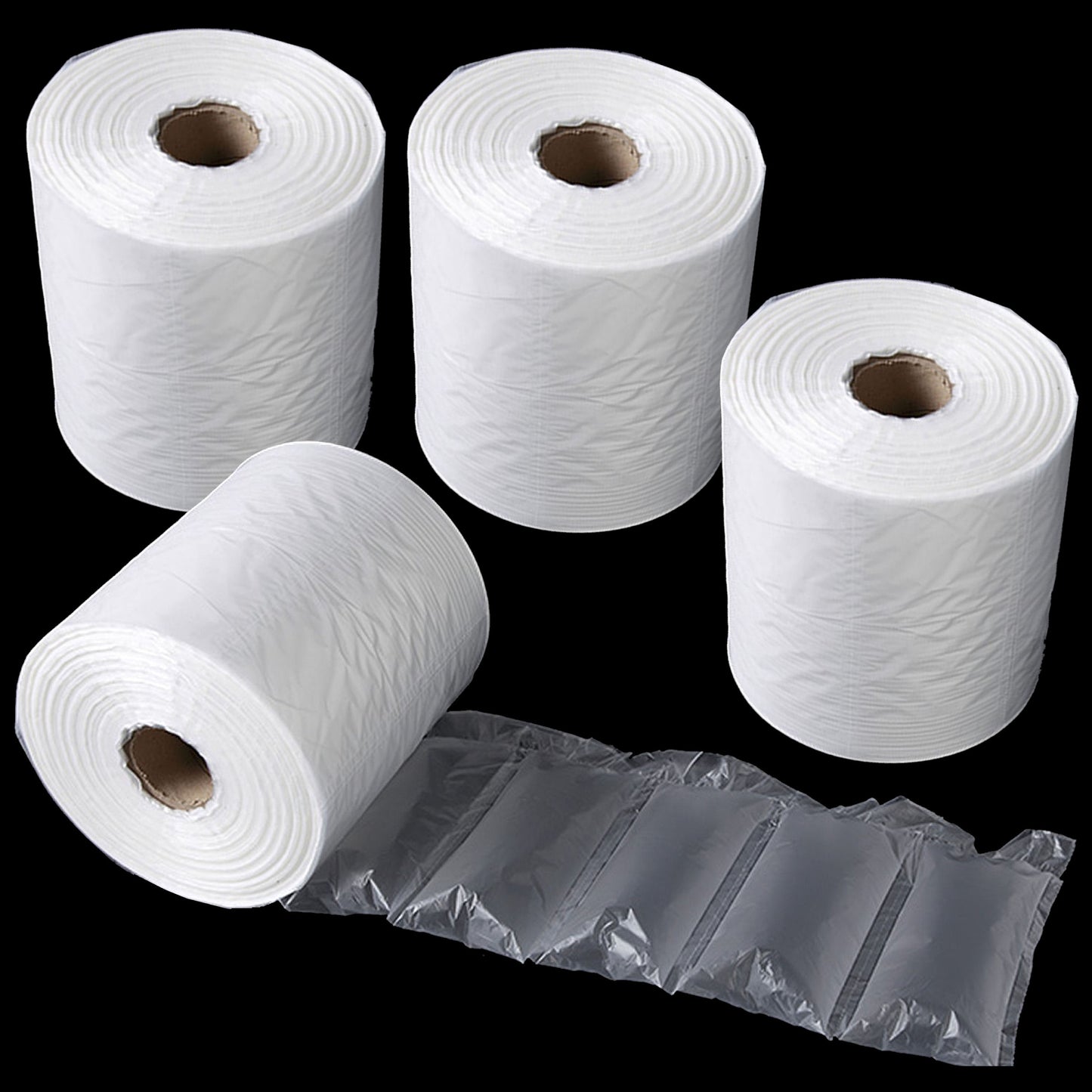 [4 ROLLS] Cycence Air Pillow Space Filler - 8" x 5" x 984 Ft/Roll - Bubble Cushioning Air Pillow Packaging Space Filler…