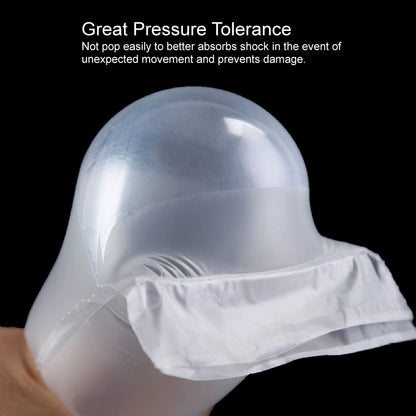 [2 ROLLS] Cycence Air Pillow Space Filler - 8" x 5" x 984 Ft/Roll - Air Pillow Packaging Space Filler